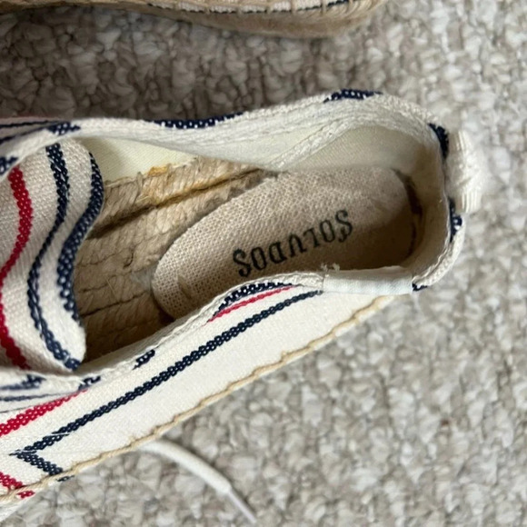SOLUDOS Marine Stripe Lace Sneakers 6 - Picture 4 of 11